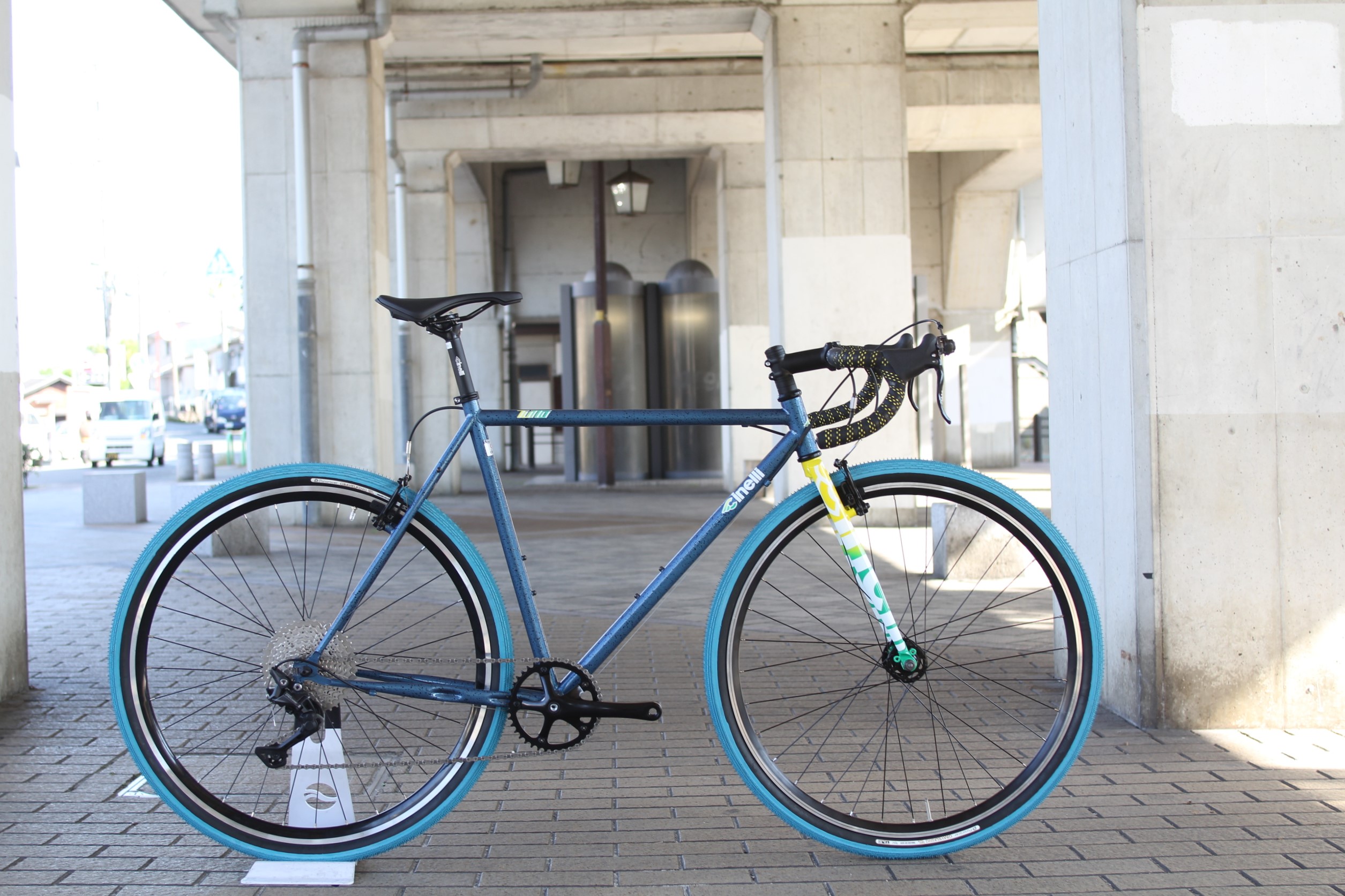 cinelli『tutto plus』gevenalleシフトレバーでMTB1x10速カスタム