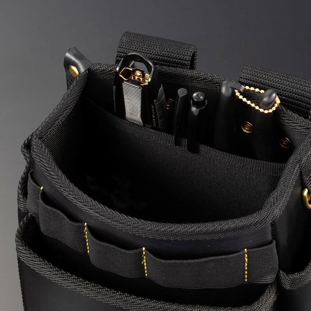 KUROKIN 黒金 腰袋スタンダード2段 PS-22BG