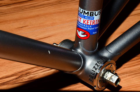Pelizzoli Pista GP Frameset – Kuromori Bike Co.