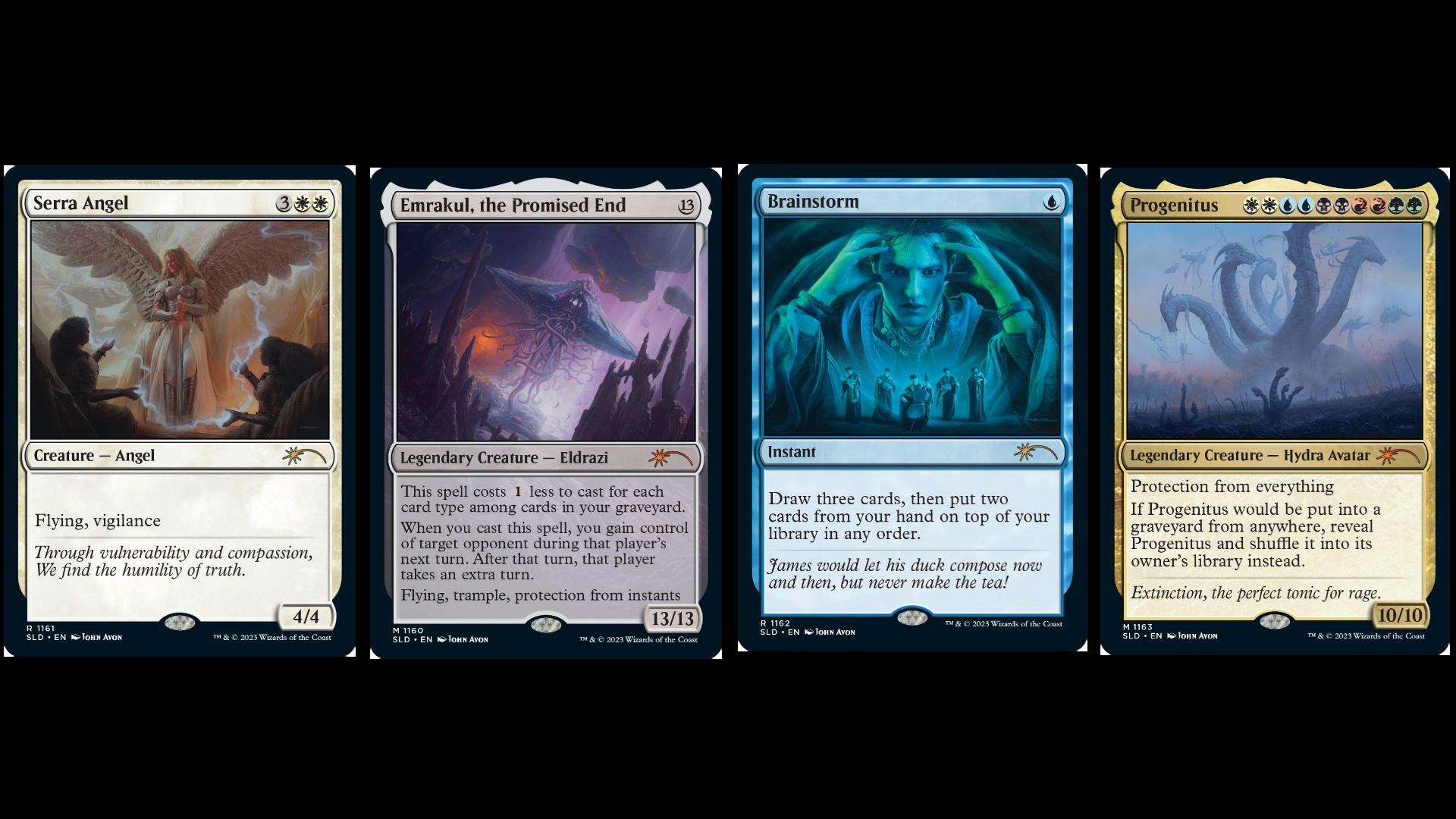 MTG情報】『Secret Lair : John Avon』収録内容【統率者/EDH】