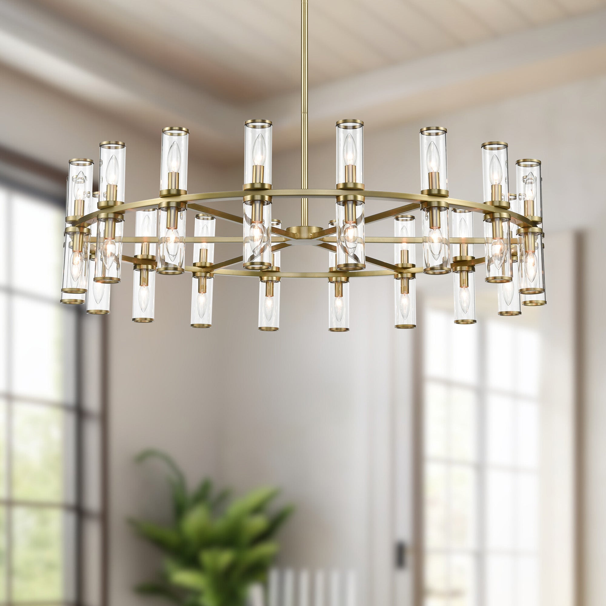 Revolve 48-in Chandelier – Kuzco Lighting