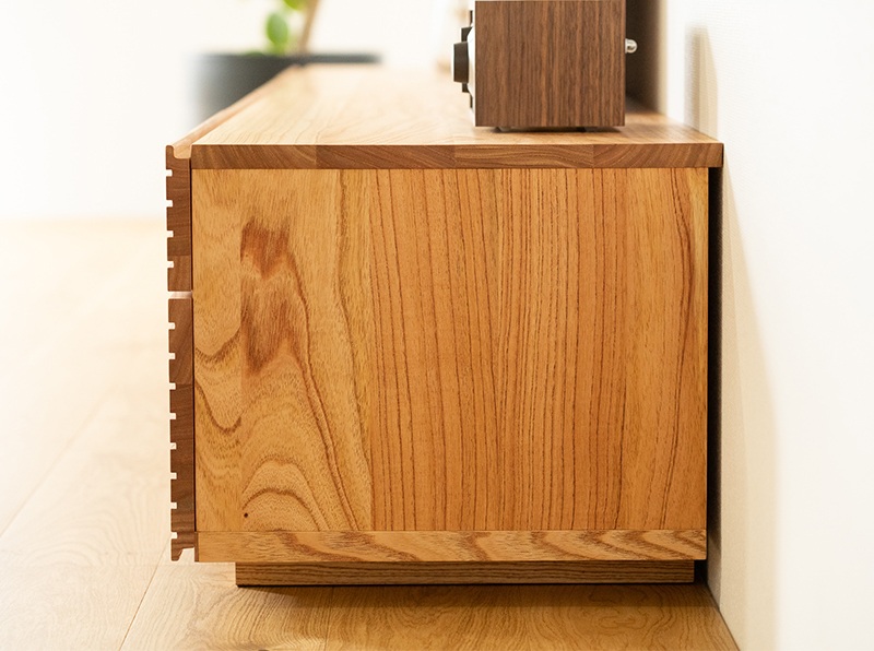 サイズオーダー可】天然木、無垢材使用テレビボード 風雅／FUUGA