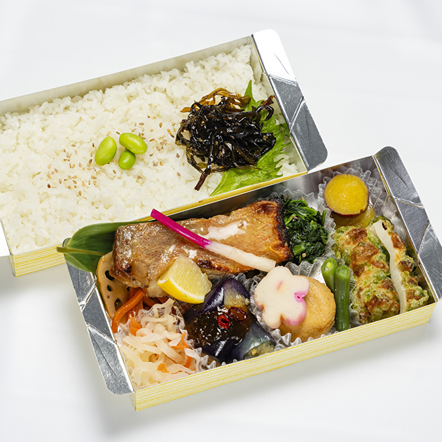 1メイン】赤魚みりん漬け2段弁当【要前日予約】 | 東京で宅配弁当