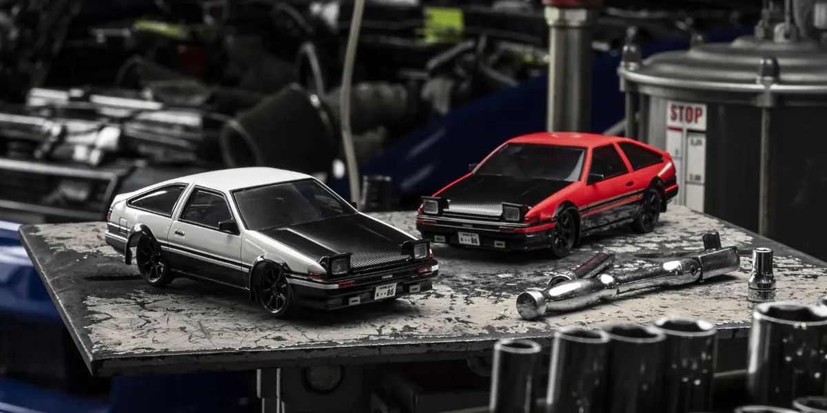 FIRST Mini-Z Trueno AE86 Red 66613 - KYOSHO RC