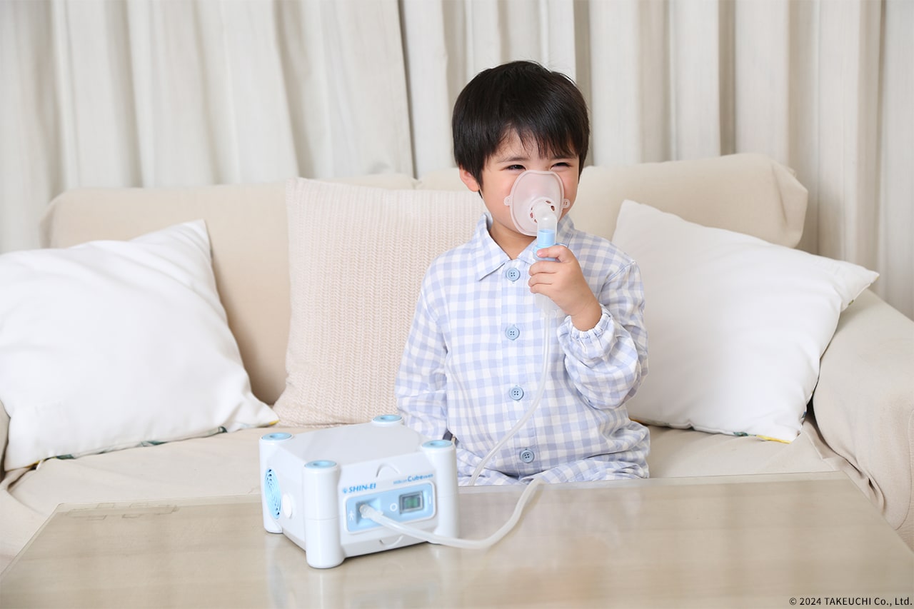 吸入器.com / 新鋭 コンプレッサー式 ミリコンCUBE KN-80S