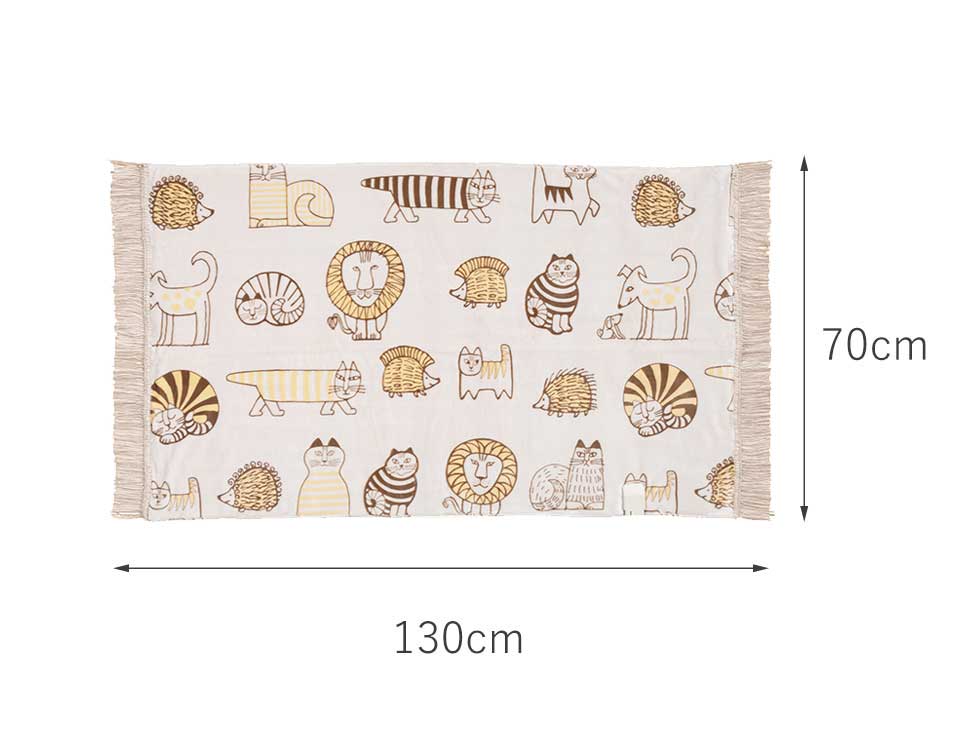 電気毛布（ひざ掛け)リサ・ラーソン130x70cmKDH-L505 | コイズミ