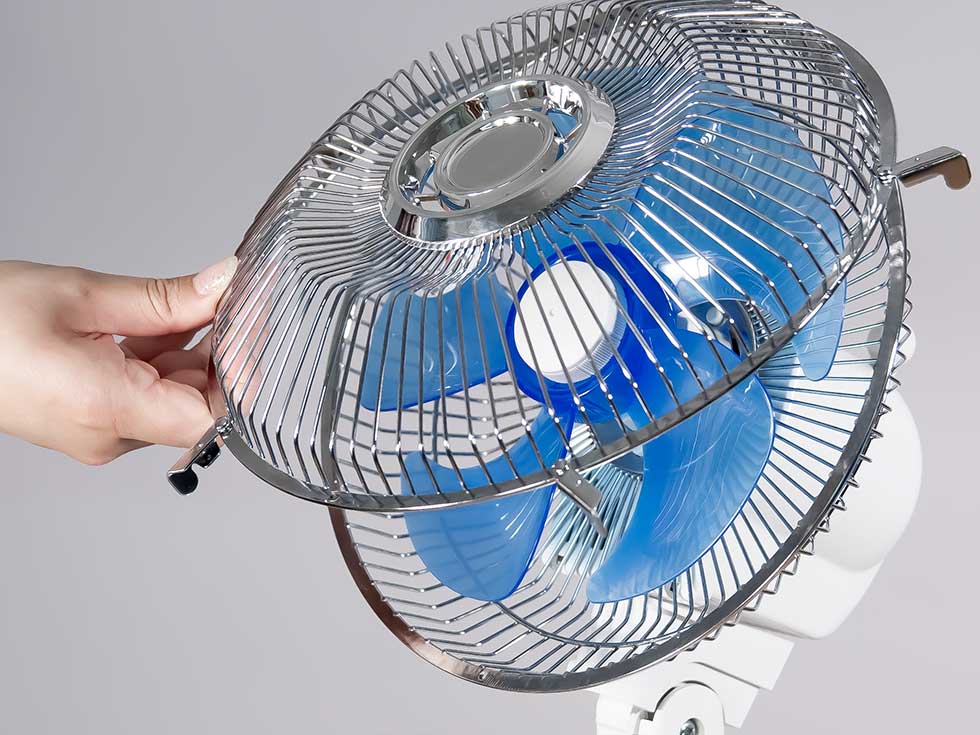 販売終了】レトロデザイン ミニ扇風機KLF-2035 | コイズミオンライン