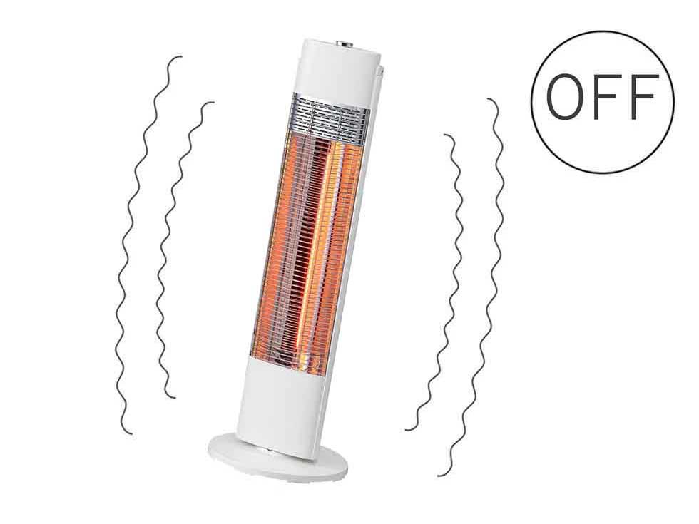 販売終了】カーボンヒーター遠赤電気ストーブKKH-0942 | コイズミ