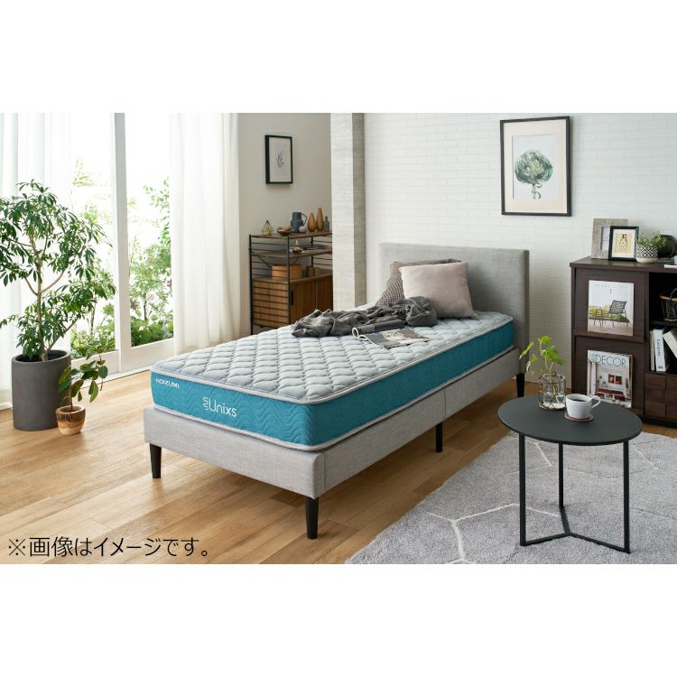 Unixs ユニクス 並列ポケットコイルマットレス（2層圧縮トッパー式