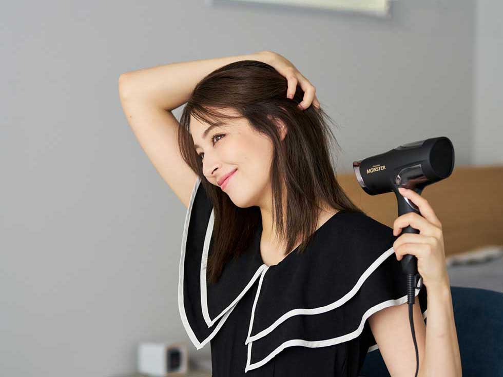 開発ストーリー》モンスター級の大風量ドライヤー「MONSTER」は