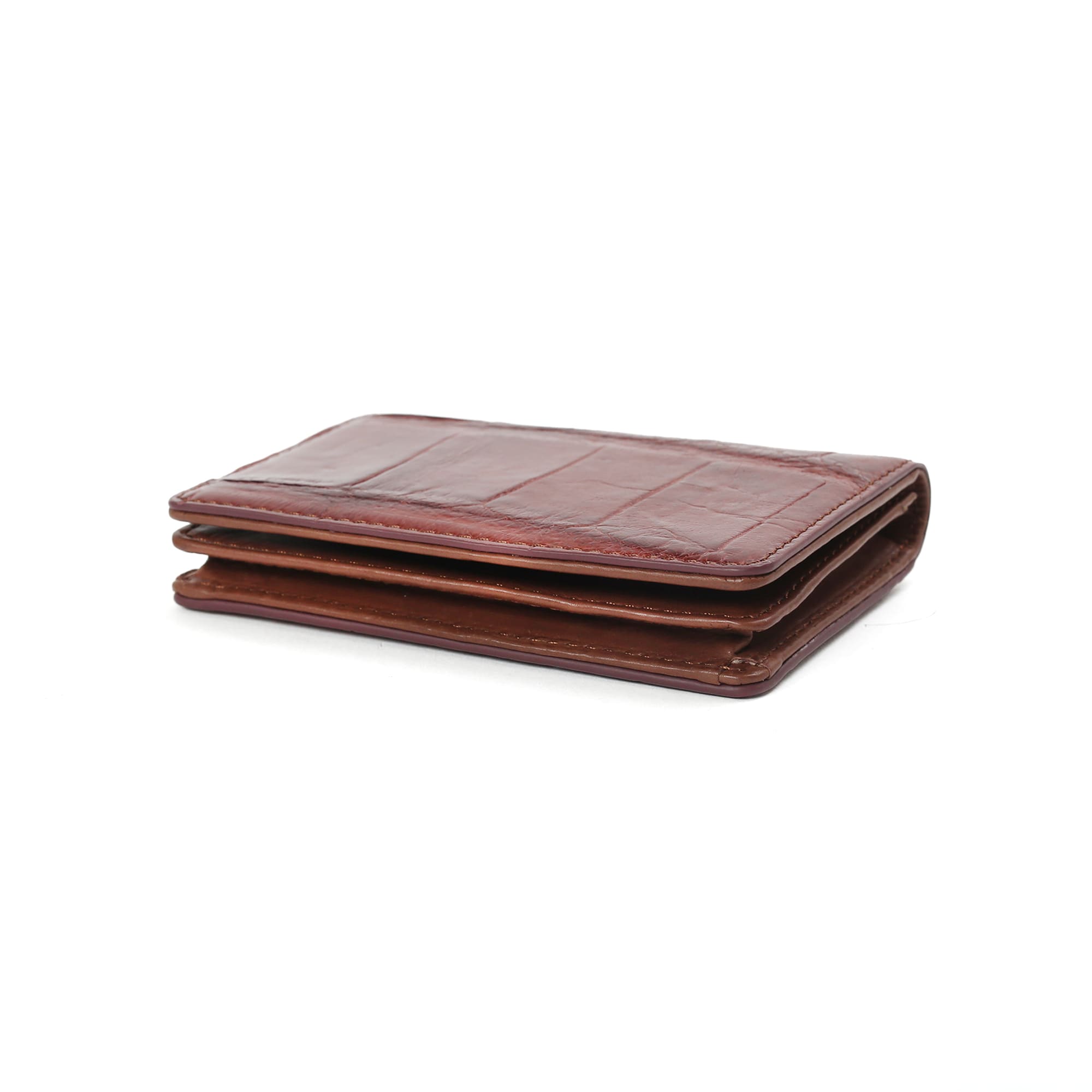 公式】 レザークラフトカンパニー カードケース Sebek ワニ革×カーフ