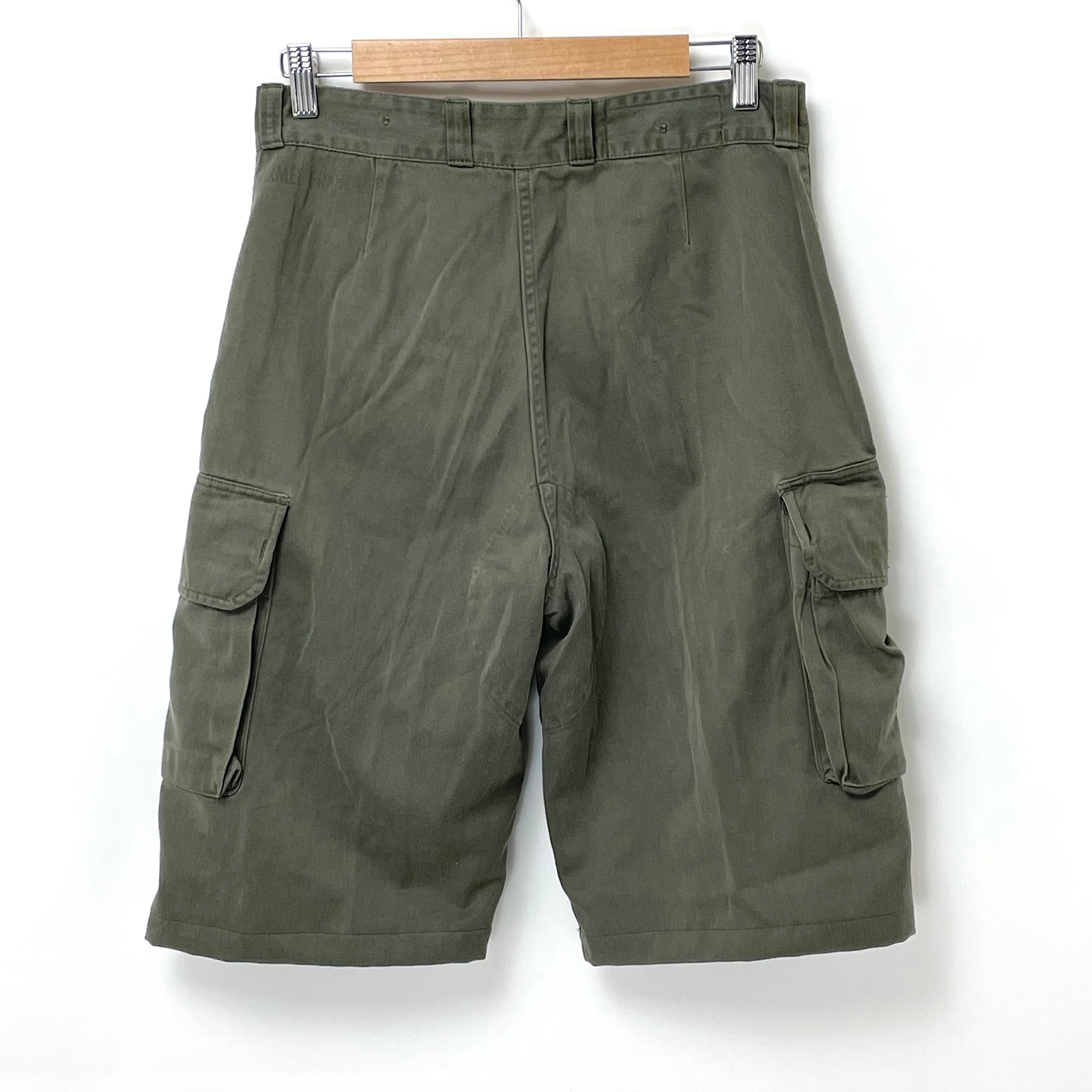 フランス軍 OD ビンテージ M-64 カーゴ ショートパンツ USED – L.A.BOY