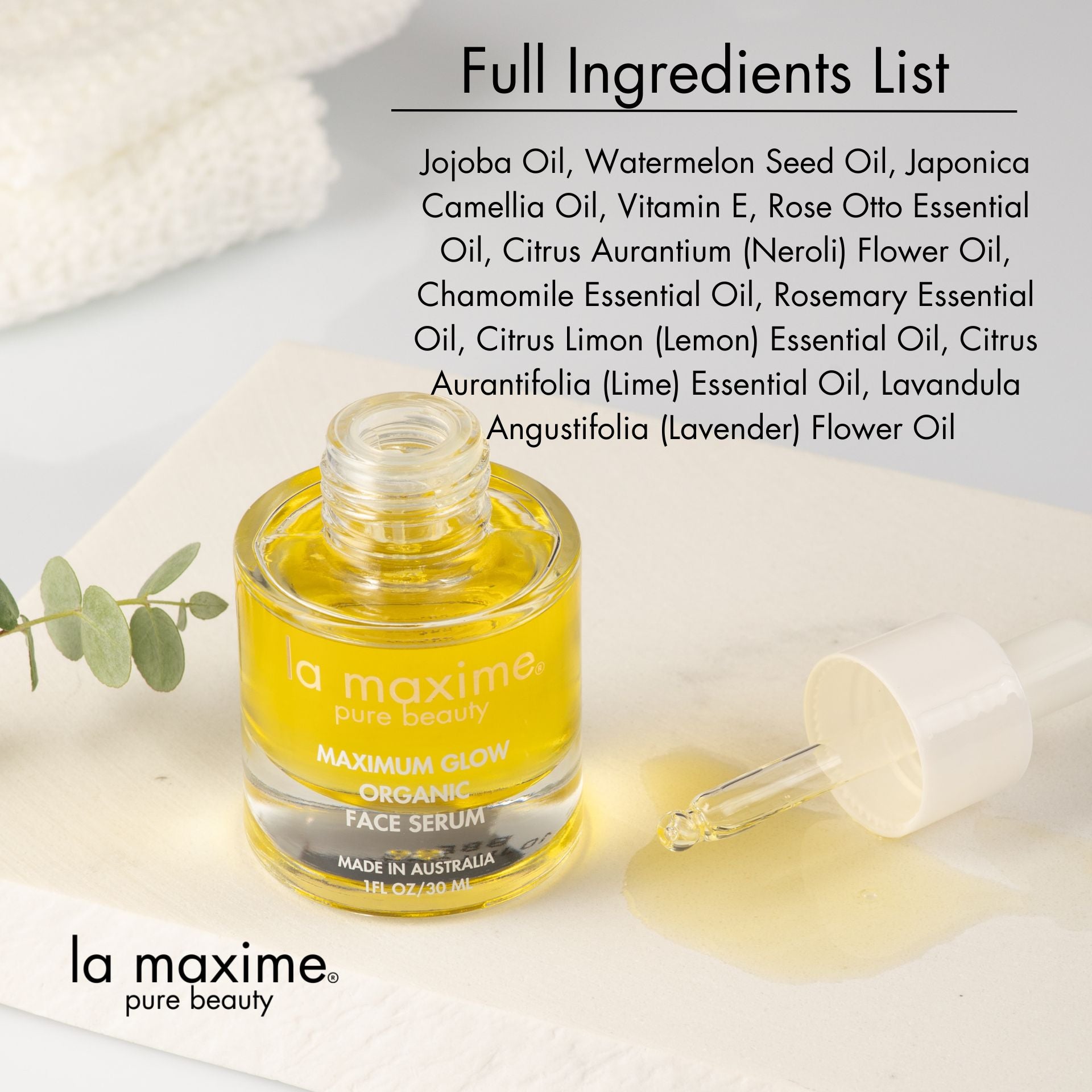 Buy LA MAXIME Maximum Glow Face Serum for Radiant Skin – La Maxime