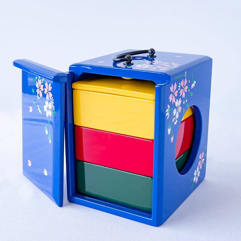 ひのき遊山箱（桜柄） | Lacycle mall（ラシクルモール）