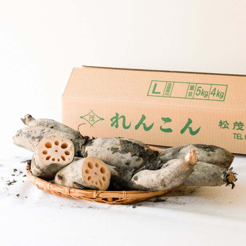 土付きレンコン（4kg） | Lacycle mall（ラシクルモール）