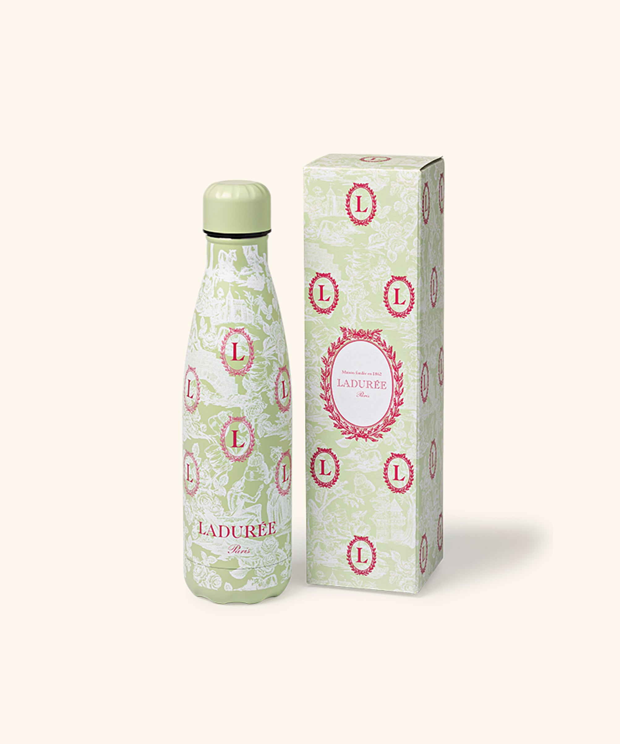 Ladurée Toile De Jouy water bottle | La Maison Ladurée