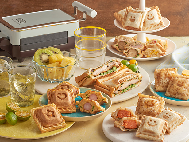 Toffy クォーターホットサンドメーカー K-HS6 | 株式会社ラドンナ