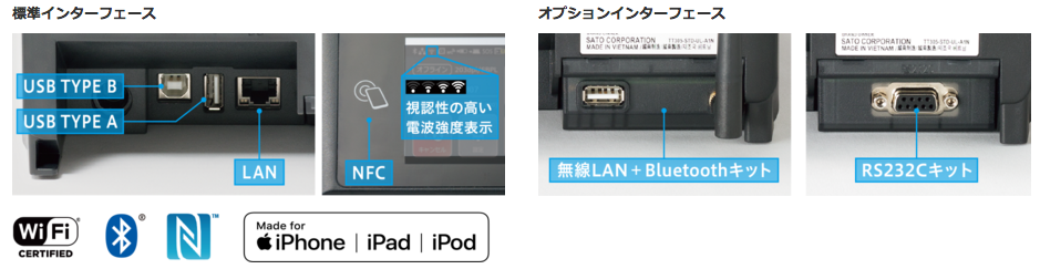 SCeaTa CT4-LX DT203 ｜業務用ラベルプリンター専門