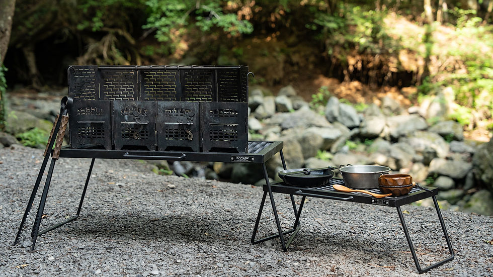 サンゾー工務店 IRON TABLE mini – Black Label