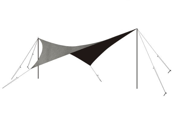 MacOne Wing Tarp charcoal – Black Label