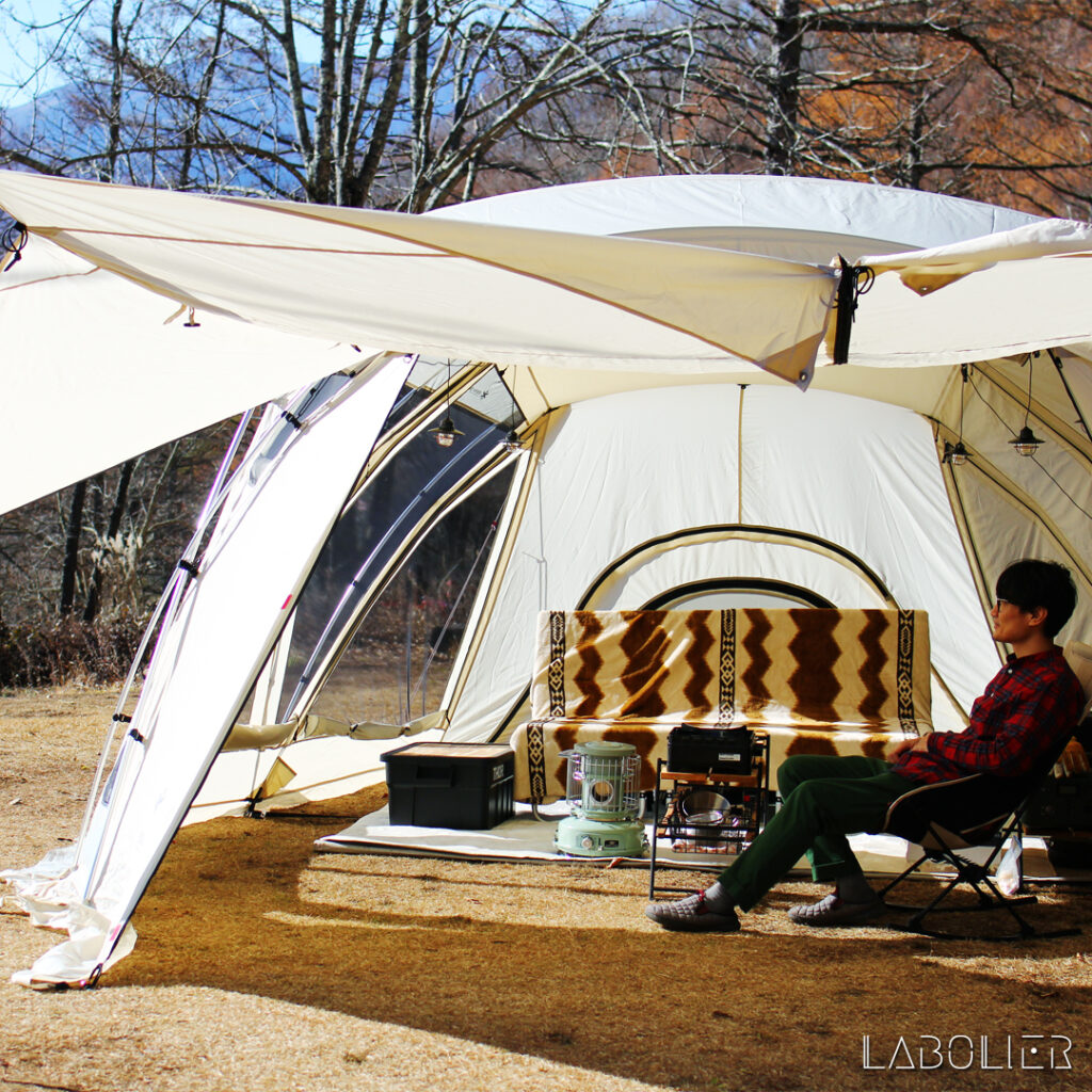 ギアDIY｜Snowpeak ラックソット カバー│LABOLIER