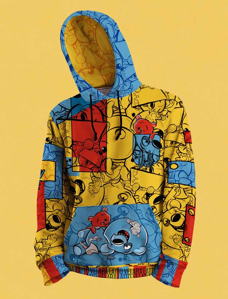 TEDDY KILLER hoodie - LATTO VELARA