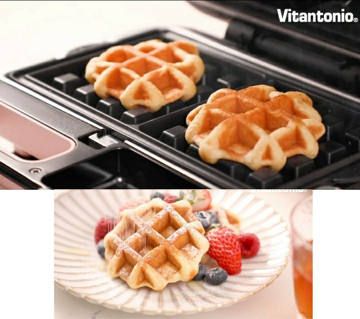 Vitantonio Waffle/Sandwich Baker (VWH-50A) -1 Year Warranty/SG