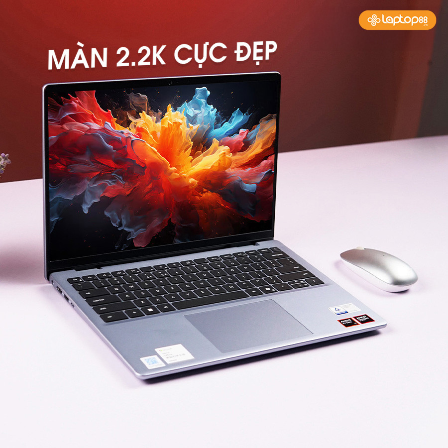 Dell Inspiron 14 5445 - Chip R7-8840HS Cực Khỏe, Màn 2.2K Đẹp