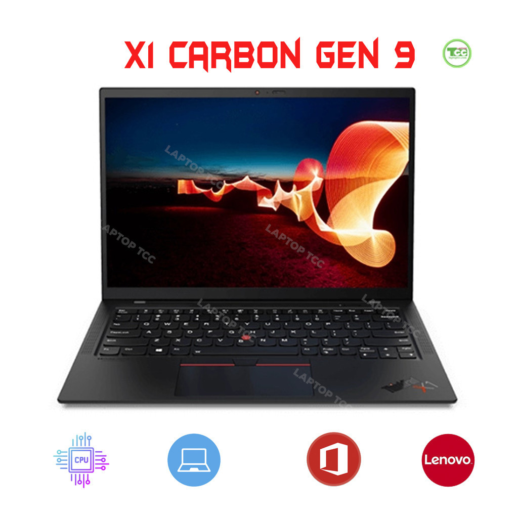 Lenovo Thinkpad X1 Carbon Gen 9 Core i5 - 1135G7, Ram 8GB, SSD
