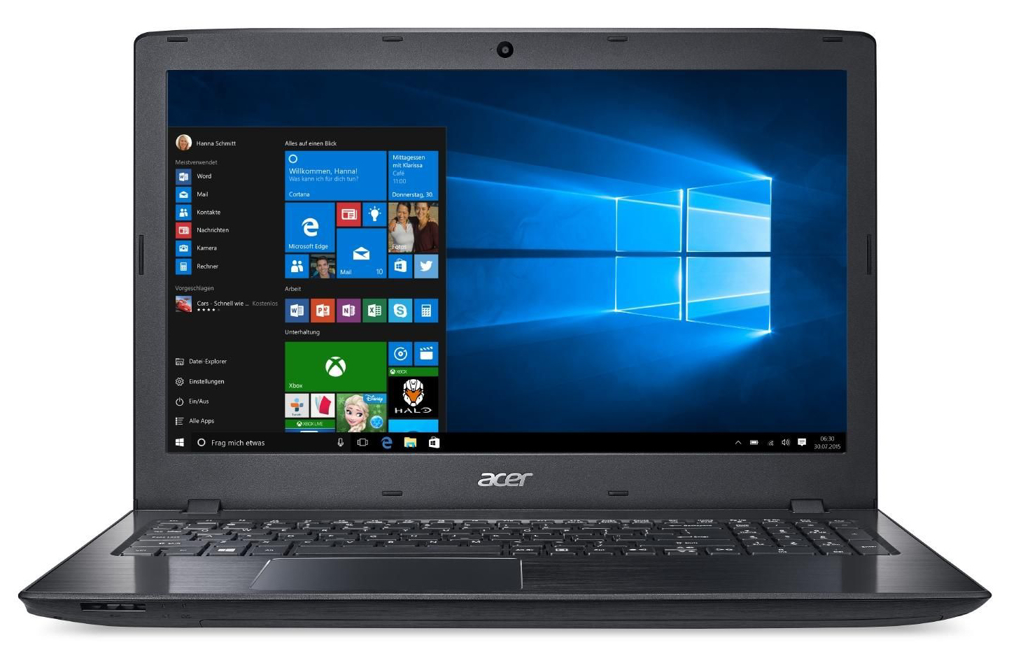 Acer TravelMate P259 - i5-6200U · Intel HD Graphics 520 · 15.6