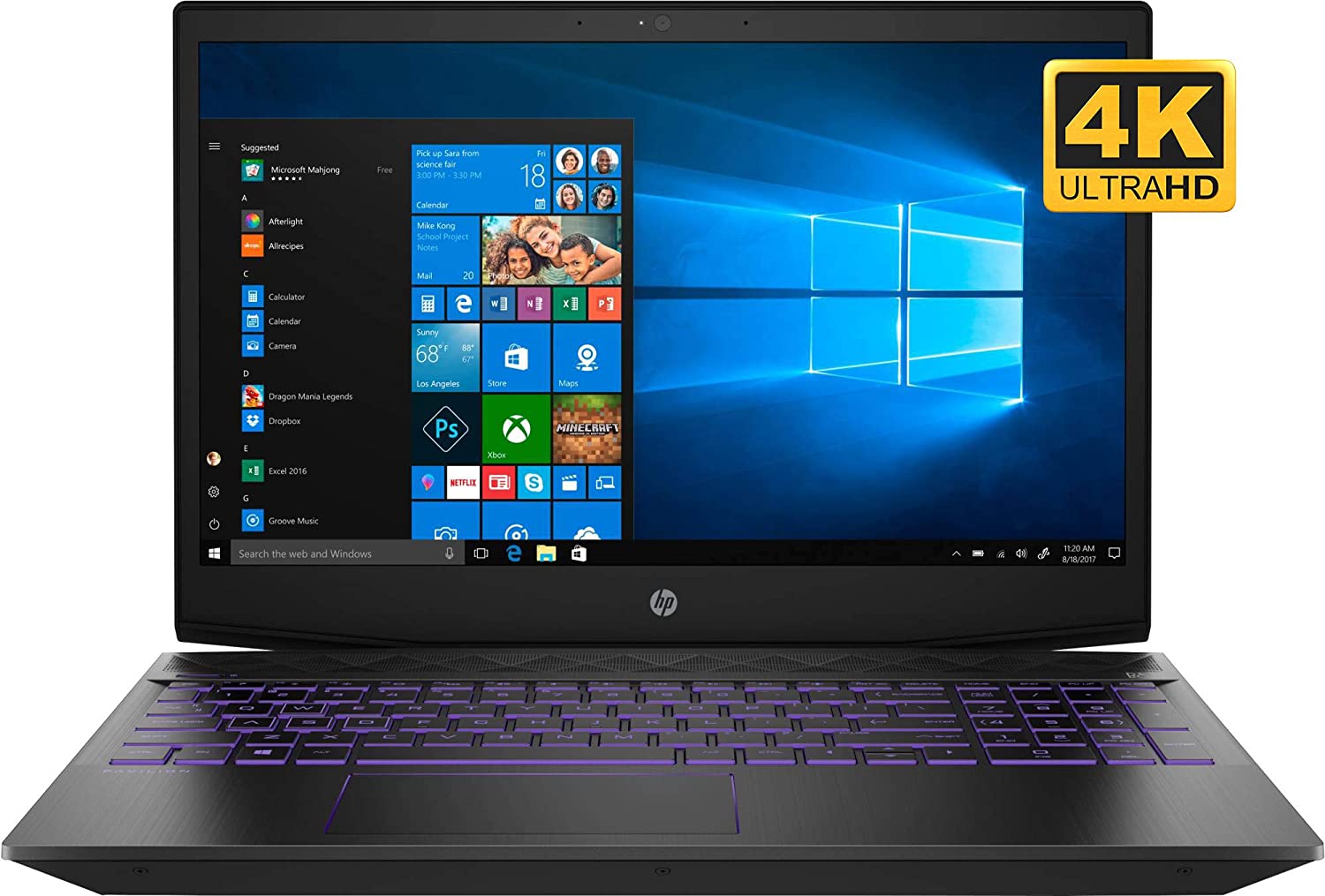 HP Pavilion Gaming 15 2018 - i7-8750H · GTX 1050 · 15.6”, Full HD