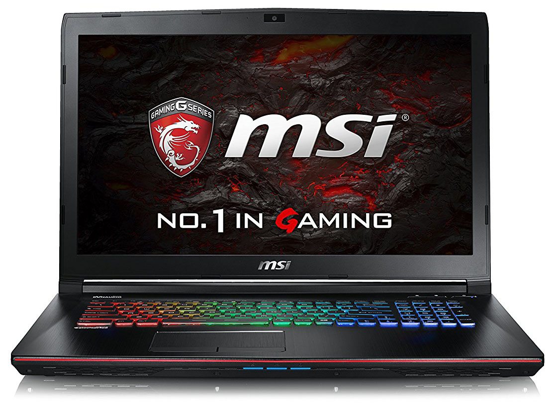 MSI GE72 - i7-7700HQ · NVIDIA GeForce GTX 1060 · 17.3”, Full HD