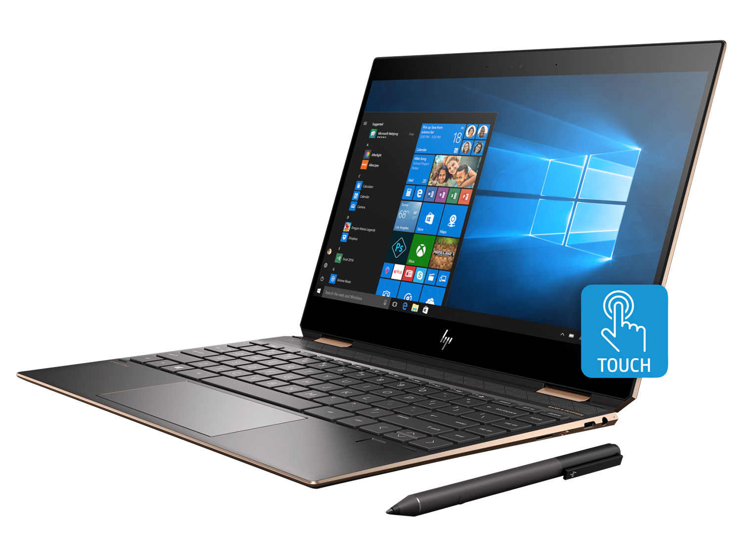 HP Spectre x360 13 (13-ap) - i7-8565U · UHD Graphics 620 · 13.3