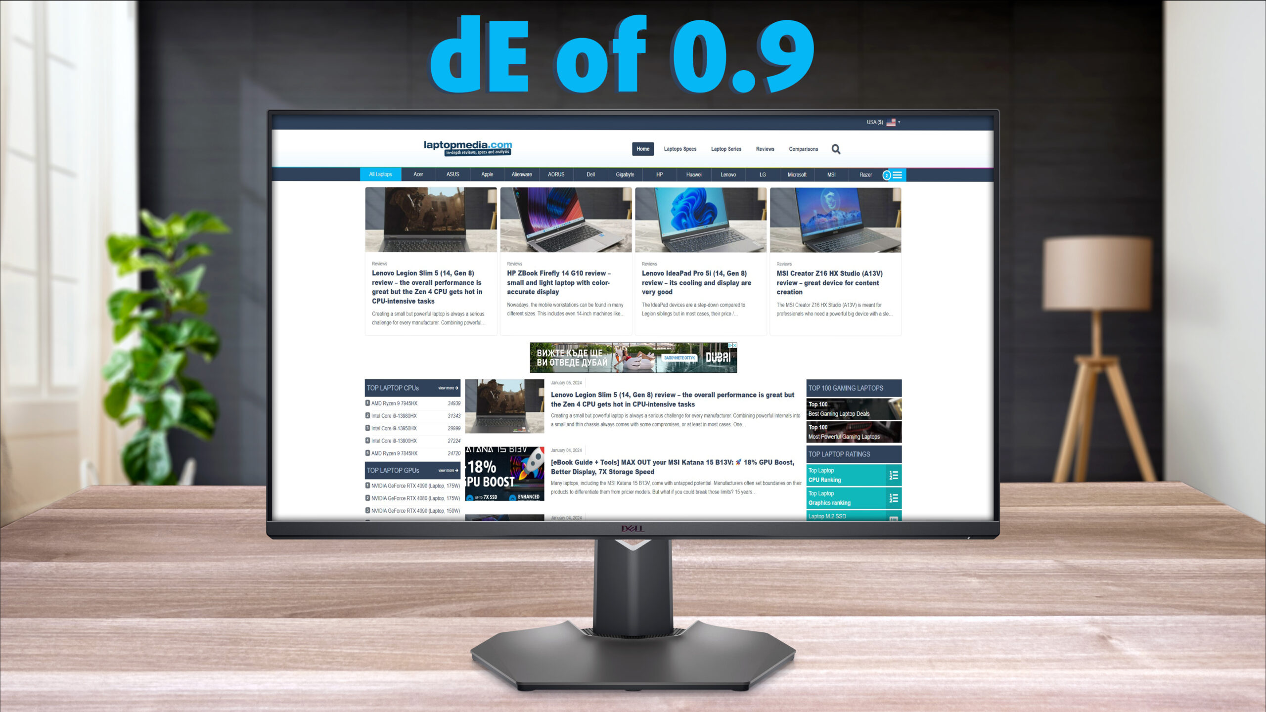 Dell G3223Qのディスプレイプロファイル - デザイナーに最適なモニター