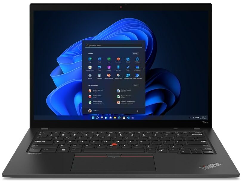 Lenovo ThinkPad T14s Gen 3 - i7-1260P · Xe Graphics G7 · 14.0