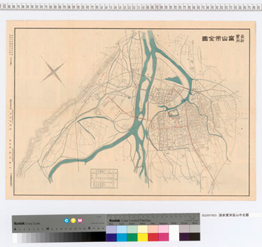 最新實測富山市全圖｜所蔵地図データベース