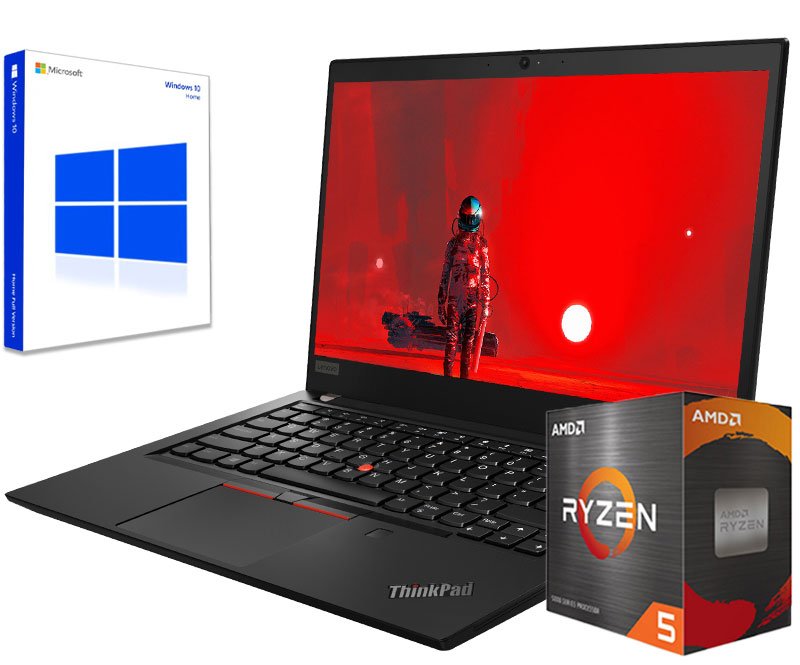 Lenovo ThinkPad T495 – Ryzen 5 Pro, 16GB RAM, 256GB SSD, 14″ FHD