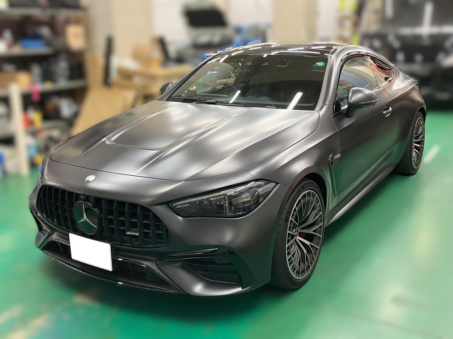 メルセデス・AMG CLE53のカーラッピング施工紹介 3M 2080-HG12