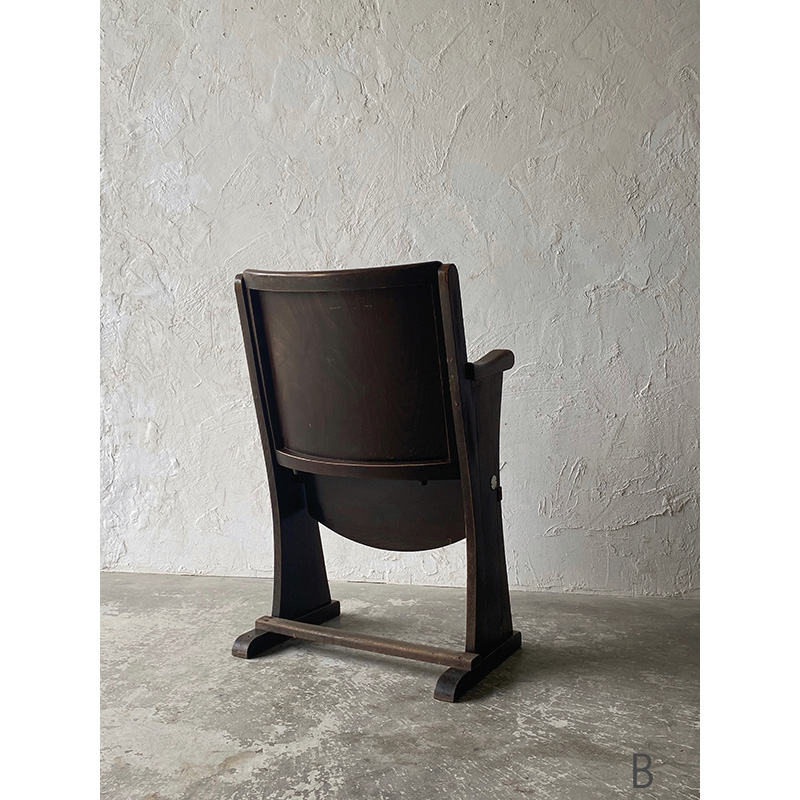 CINEMA CHAIR 3 フランス アンティーク シネマチェア | lartigue