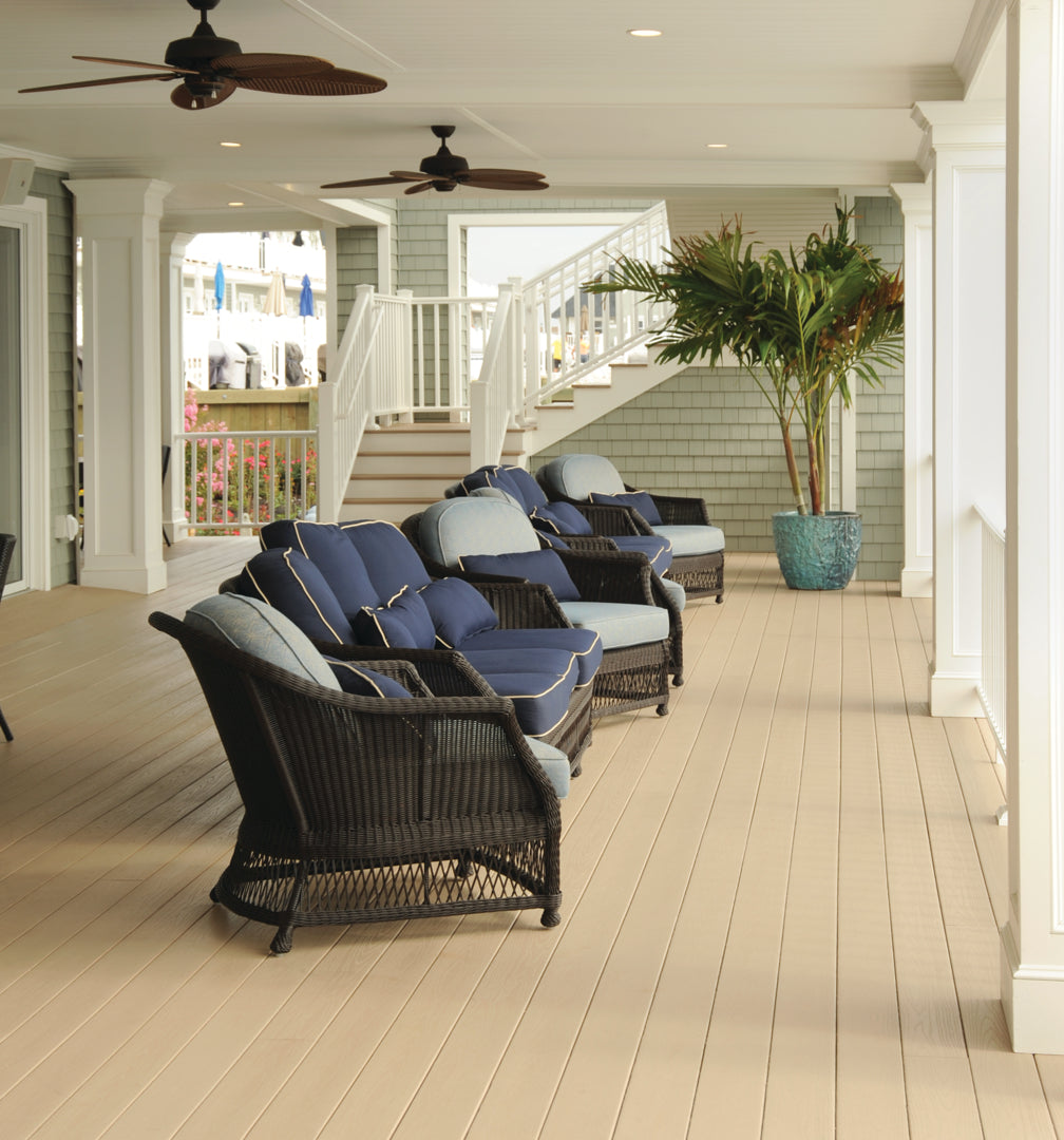 TimberTech Azek Harvest Brownstone Deck Board – Larsen Lumber
