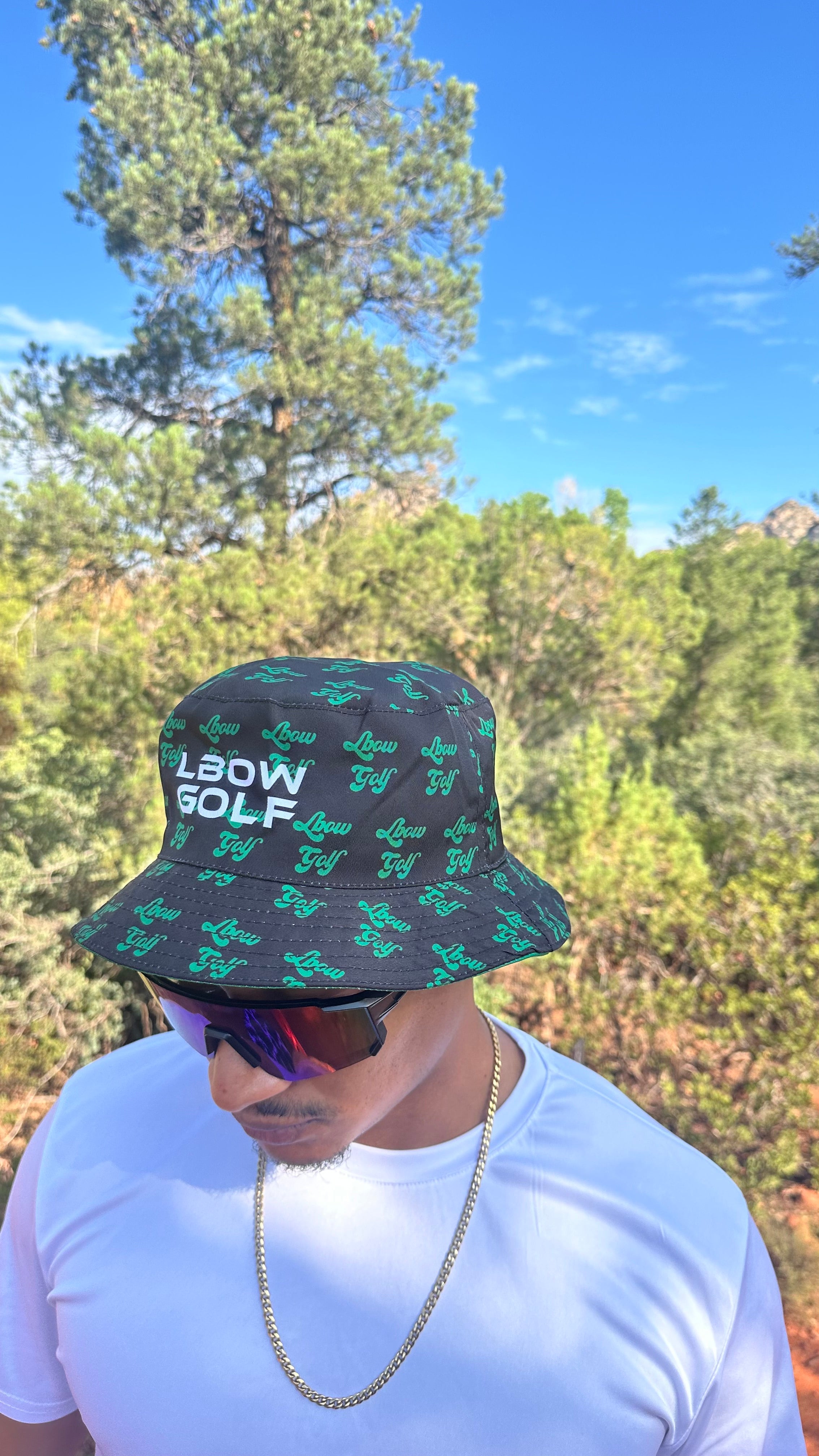 Reversible Bucket Hat - Green / Black – LBOW GOLF BRAND