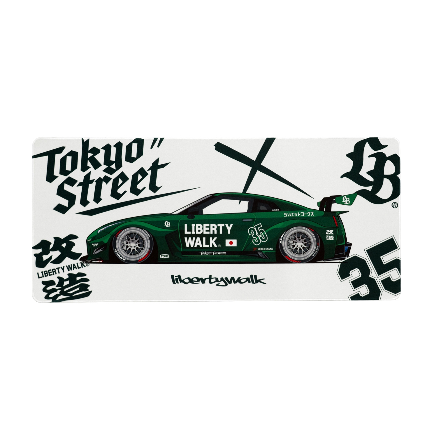 Gaming Mouse Pad Tokyo Street GTR - LB-ONLINE STORE