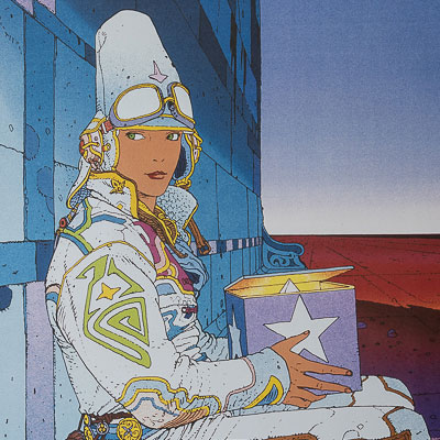 Lámina Jean Giraud, Moebius : Venecia