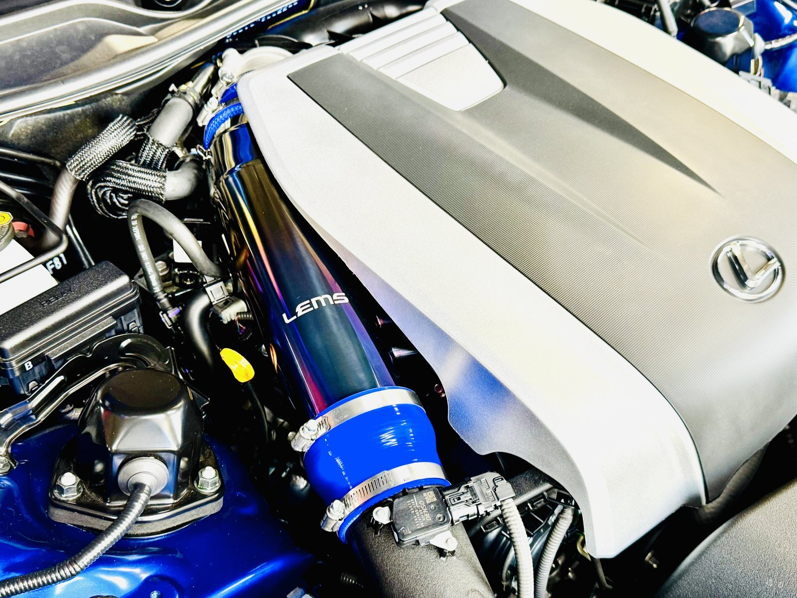 RC350 チタンインテークパイプ サウンドジェネレーターモデル