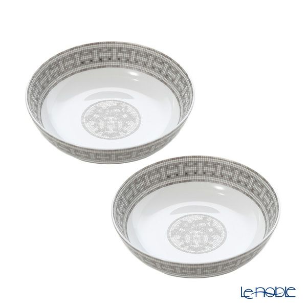 エルメス（HERMES） モザイク ヴァンキャトル プラチナ タルトプレート