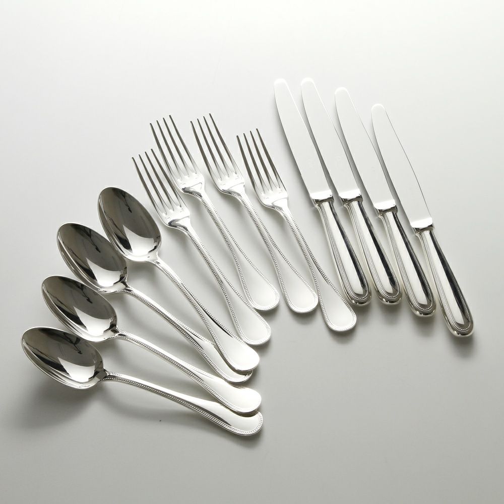 クリストフル パール 0010 4人用セット（スタンダード スプーン