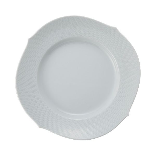 マイセン（Meissen） 波の戯れホワイト 000001／29472 プレート 22.5cm