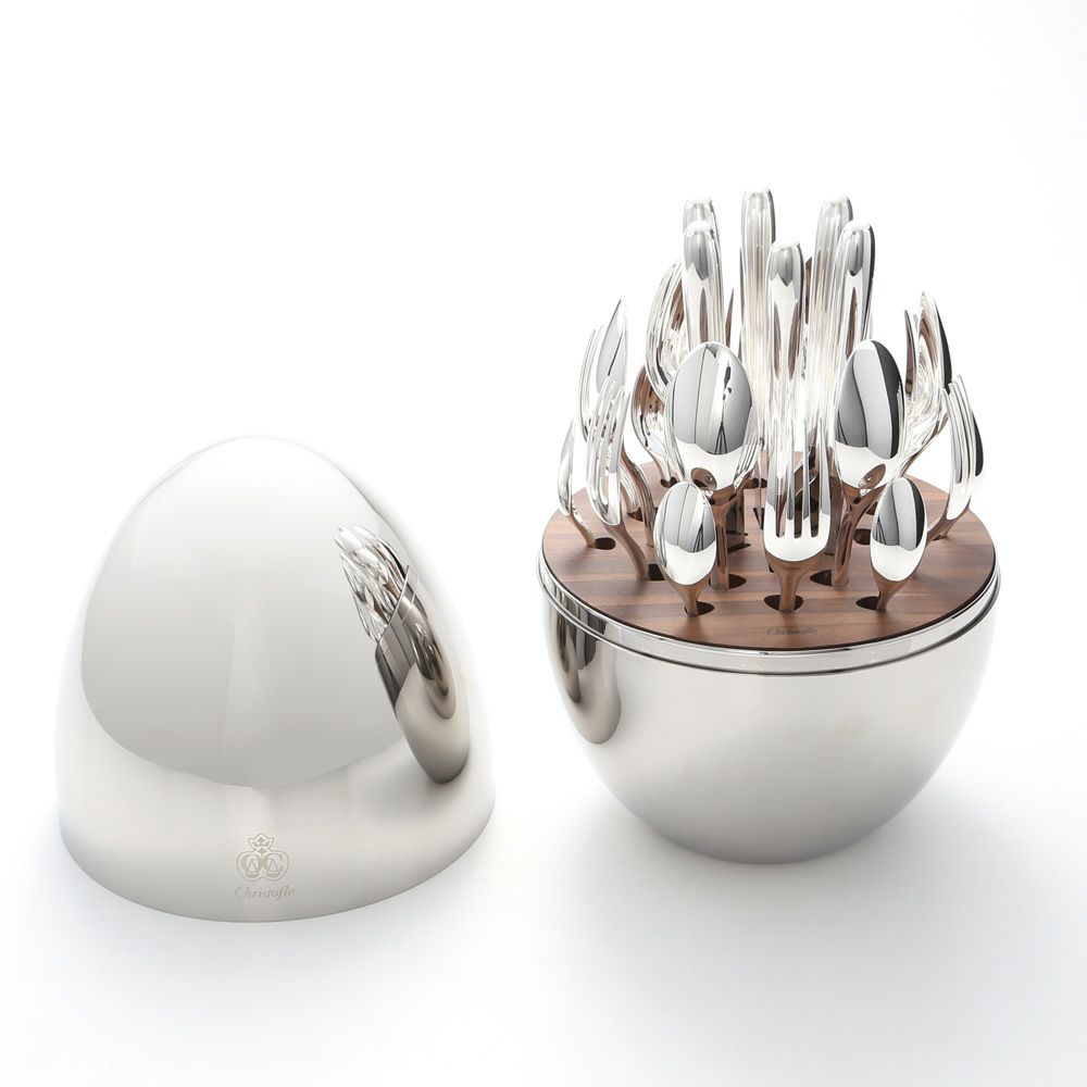 クリストフル エッセンシャル ステンレス 2406299 カトラリーセット 24