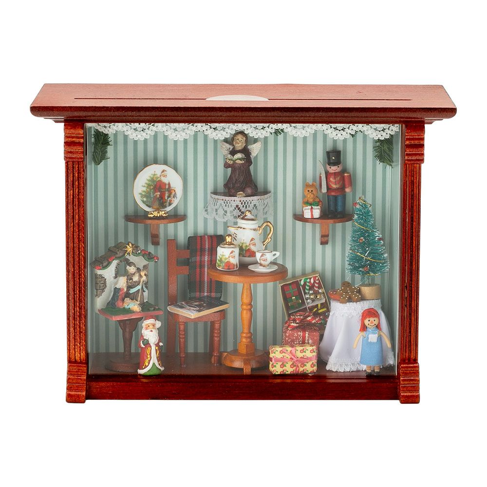 ロイター・ポーセリン クリスマス ルーム 001.702／1 ミニチュア