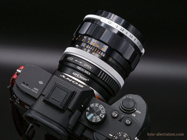 標準大口径】Canon FL 55mm F1.2 外観レビュー | 収差Love